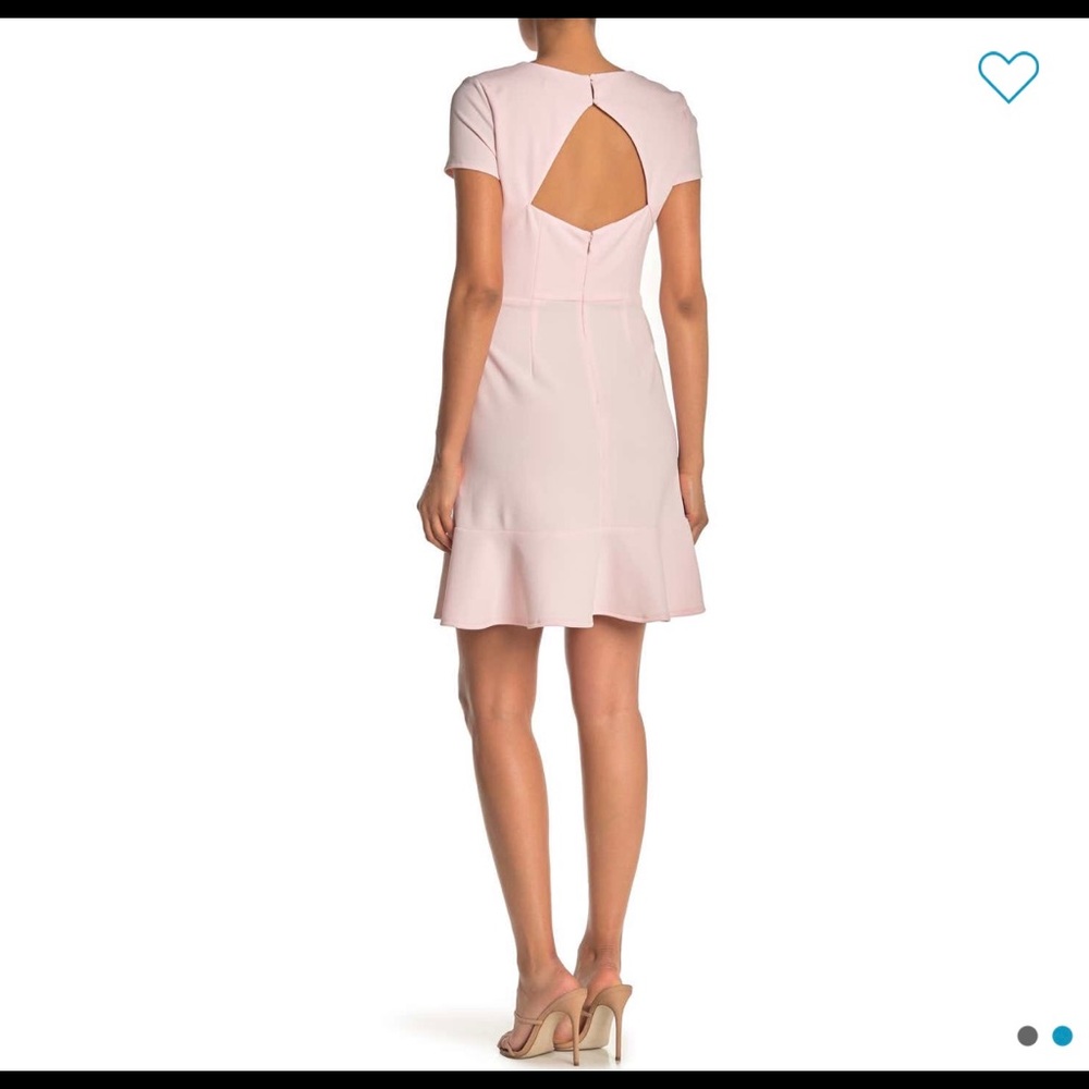 Betsey Johnson Short Sleeve Heart Belted Dress - Picture 2 of 7